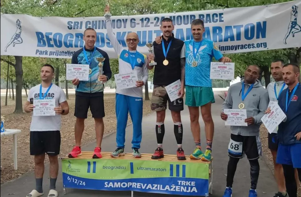 Pobeda pančevačkog ultramaratonca Mihala Šulje u Beogradu