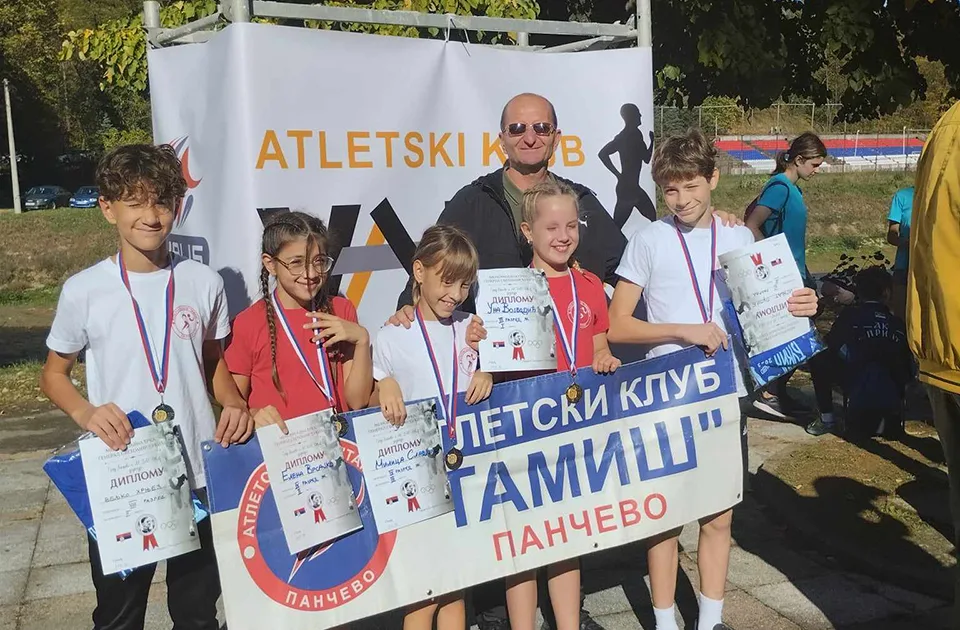 Atletičari pančevačkog Tamiša osvojili pet medalja u Valjevu