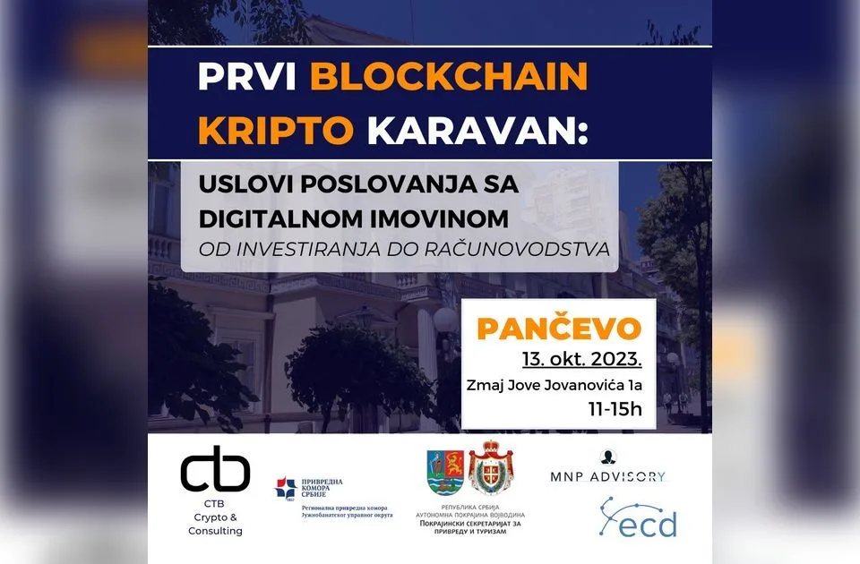 Prvi kripto karavan Srbije 13. oktobra u Pančevu