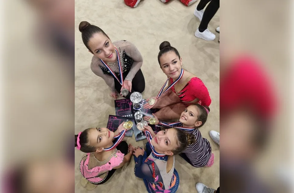 Gimnastičarke iz Pančeva zablistale u Hrvatskoj