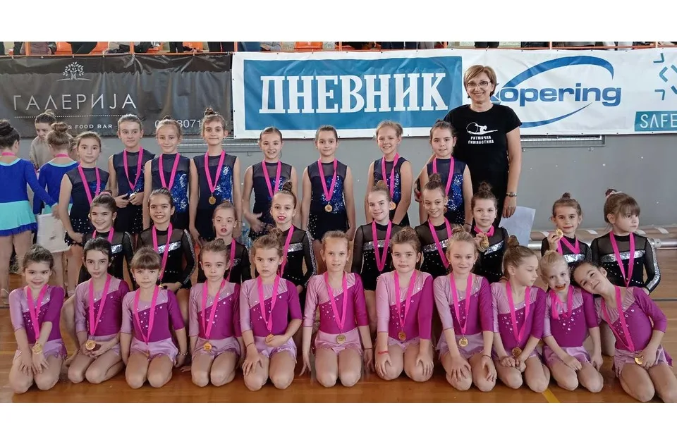 Sjajni rezultati gimnastičarki pančevačkog kluba “Ruslana”