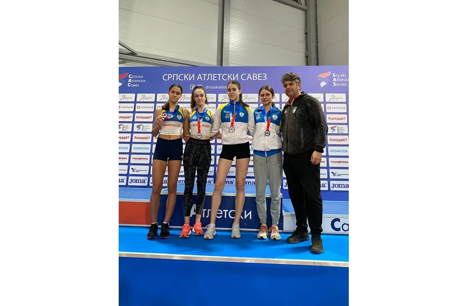 Srebro za atletičarke pančevačkog Dinama u Beogradu