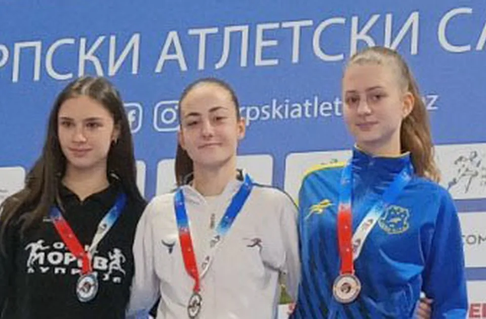 ATLETIKA: Pančevka Valentina Mirkov osvojila bronzanu medalju