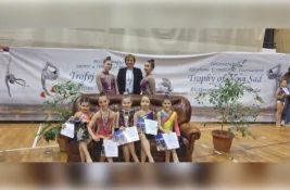 Pančevačke gimnastičarke osvojile 9 medalja na međunarodnom turniru u Novom Sadu