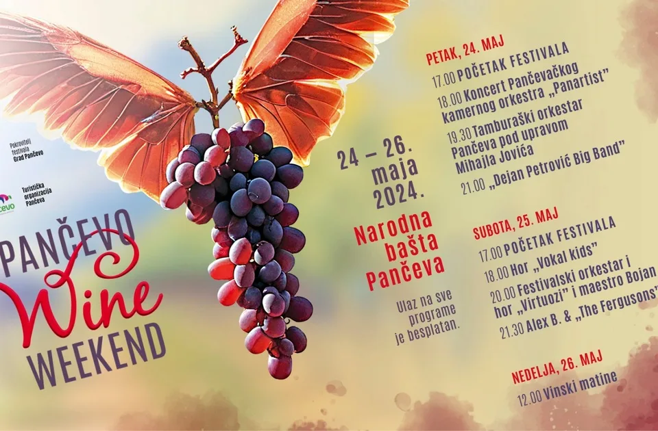 Wine Weekend u Pančevu – predstaviće se 28 vinarija iz Srbije