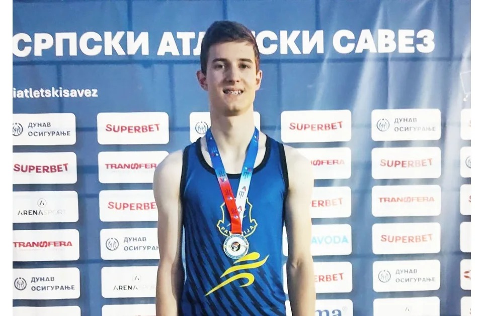 Atletičar pančevačke Panonije Vladimir Mirkov prvak Srbije u sportskom hodanju