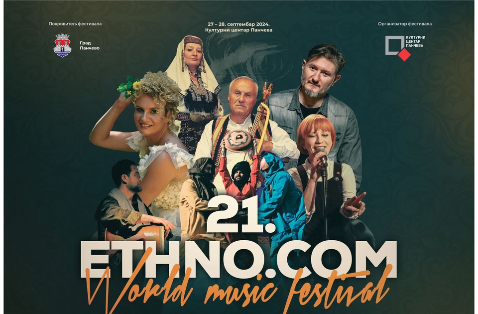 21. ETHNO.COM krajem septembra u Kulturnom centru Pančeva