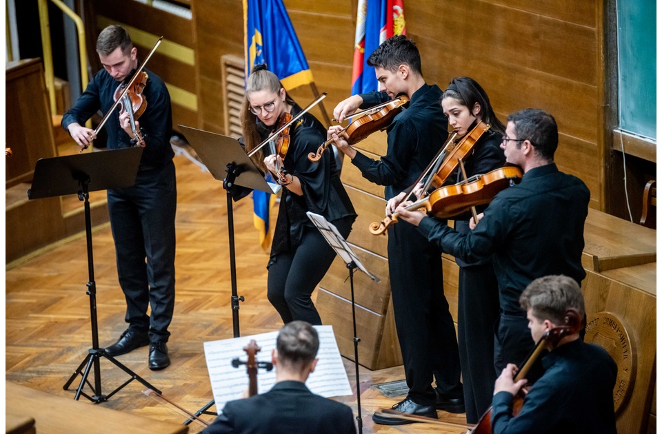 Održani koncerti Kamernog orkestra Muzikon na Šumarskom fakultetu i u Centru za Integraciju Mladih na Zvezdari