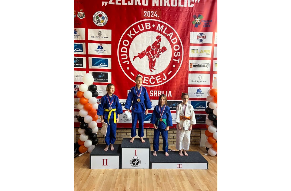 Džudisti pančevačkog Dinama osvojili tri medalje u Bečeju