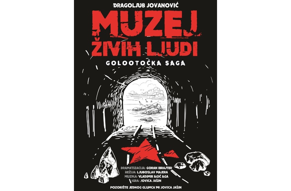 Predstava „Muzej živih ljudi – Golootočka saga“ u Narodnom muzeju Pančevo