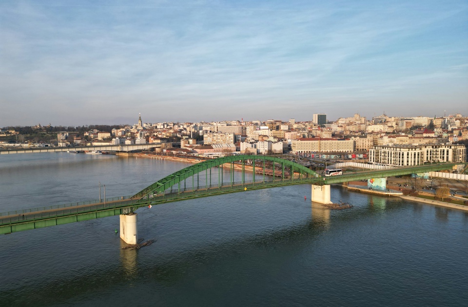 Završen protest u Beogradu na vodi zbog rušenja Starog savskog mosta