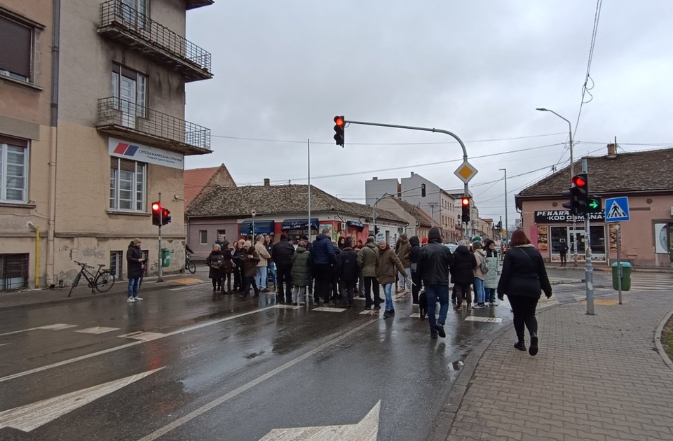 U Pančevu blokade na dve lokacije