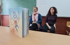 Pančevo: U okviru Bijenala umetničkog dečjeg izraza u Gimnaziji predstavljen strip Lusil Gomez (VIDEO)