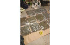 Policija zaplenila oko 200 kilograma marihuane, uhapšene četiri osobe