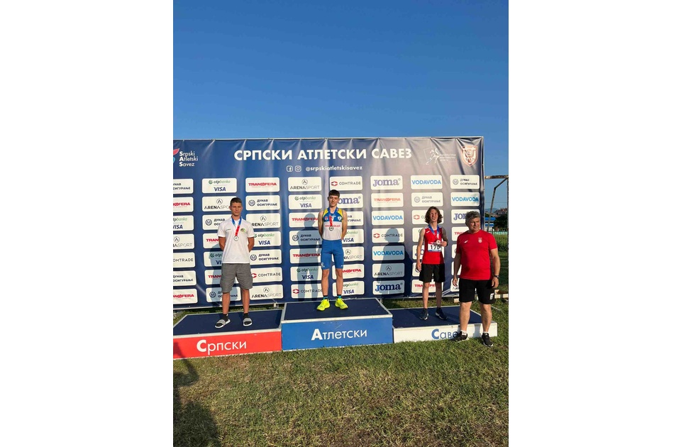 Atletičar pančevačkog Dinama osvojio zlato u Kruševcu
