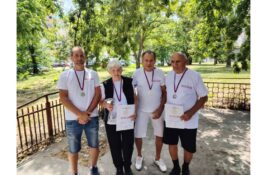 Ekipa Sportskog udruženja invalida Pančevo druga u Novom Sadu