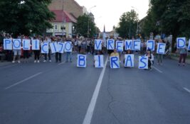 Foto: Pančevci ponovo na ulicama – Nova blokada i protestna šetnja