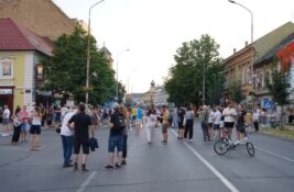 Pančevo: Blokada u centru grada