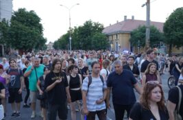Šetnja i blokada i danas u Pančevu