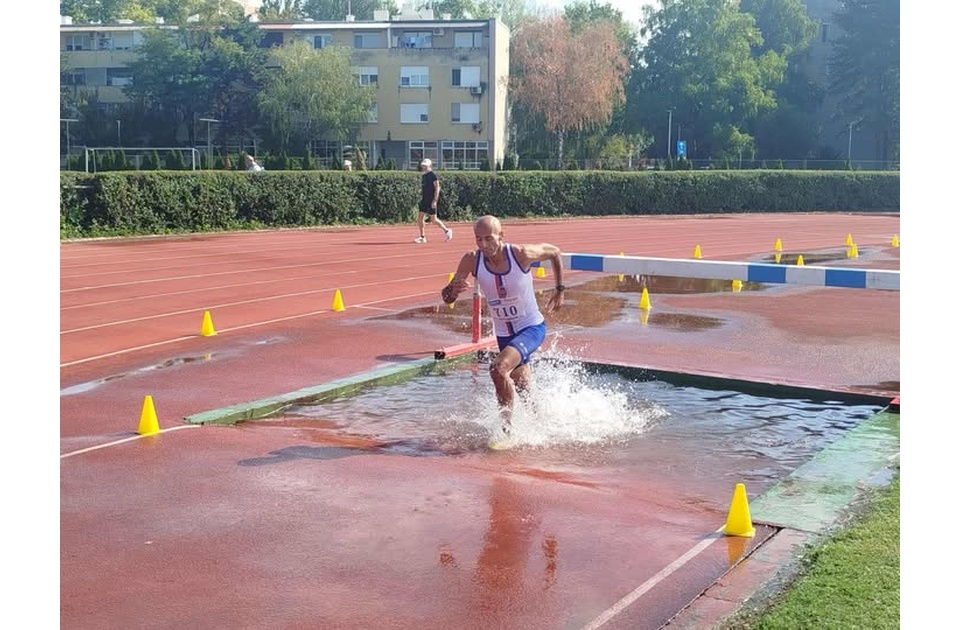 AK Panonija: Ajredin Ajeti prvak Balkana u disciplini 3000m stiplčez