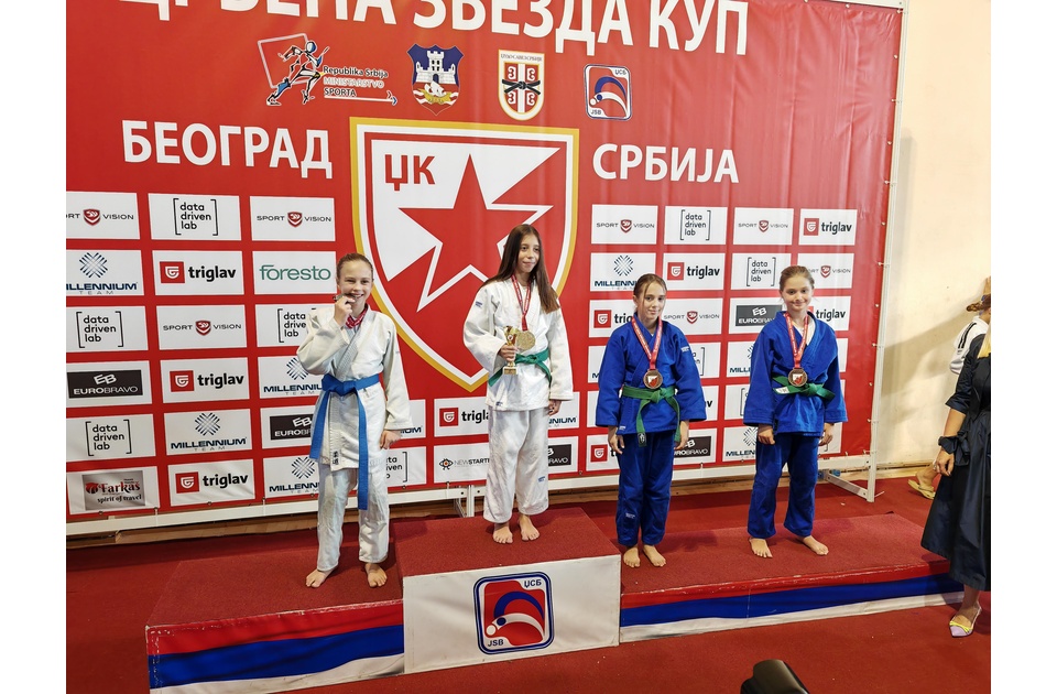 Dve bronzane medalje za džudiste Dinama na „Trofeju Crvene zvezde“ Dve bronzane medalje za džudiste Dinama na „Trofeju Crvene zvezde“