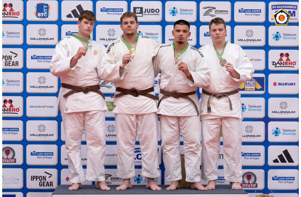 Džudo: Petar Novaković iz Pančeva osvojio medalju u Sloveniji Džudo: Petar Novaković iz Pančeva osvojio medalju u Sloveniji
