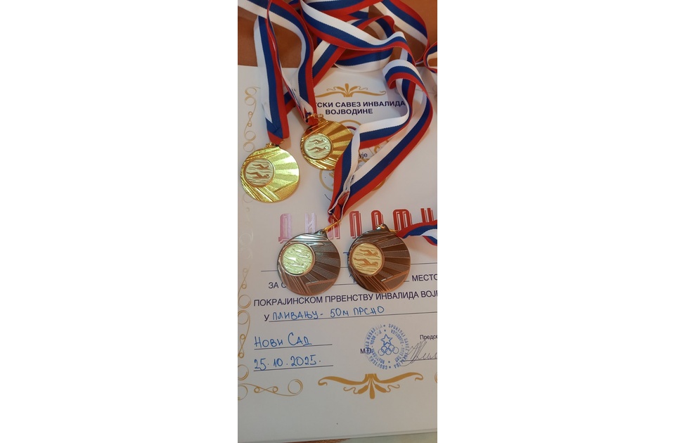 Još jedan uspeh takmičara Sportskog udruženja invalida Pančevo Još jedan uspeh takmičara Sportskog udruženja invalida Pančevo