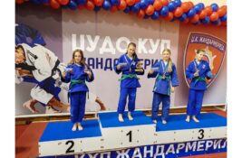 Dva srebrna odličja za pančevački Dinamo na „Trofeju Žandarmerija 2025“