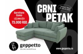 Do 30 odsto popusta za Crni petak u salonu nameštaja Geppetto