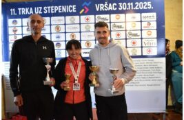 Atletika: Pančevačka Panonija uspešna na „Trci uz stepenice“ u Vršcu