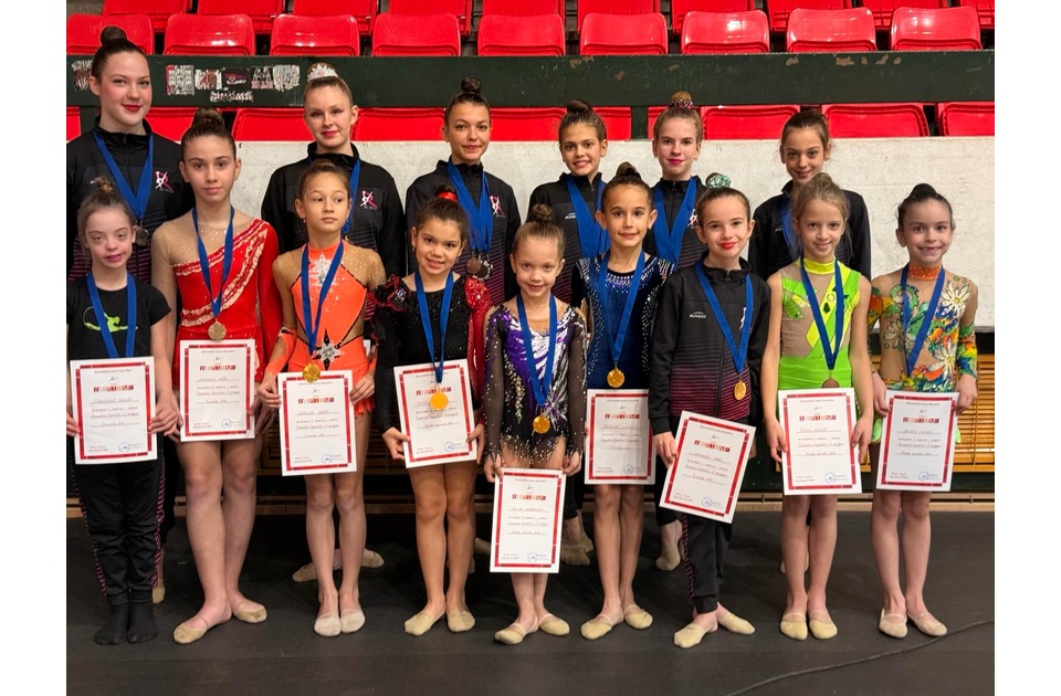 Pančevačke gimnastičarke briljirale na Prvenstvu Vojvodine u Novom Sadu