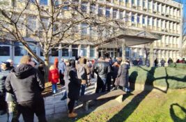 Pančevo: Održan protest zbog usvajanja seta pravosudnih mera