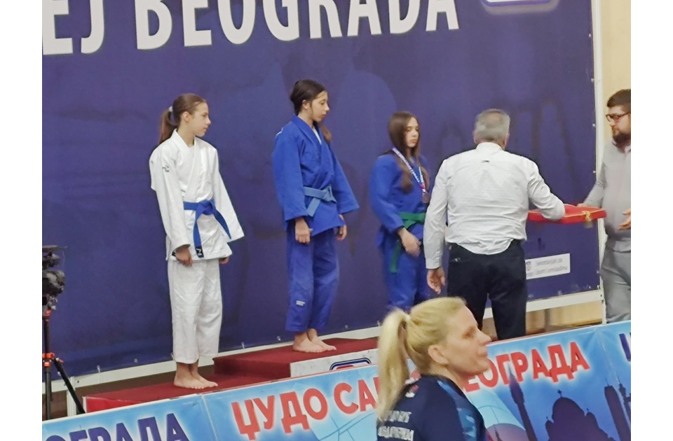 Tri medalje za džudiste pančevačkog Dinama na „Trofeju Beograda 2026“