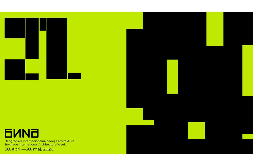 21. Beogradska internacionalna nedelja arhitekture od 30. aprila do 30. maja