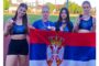 Atletičarke pančevačke Panonije prvakinje Vojvodine u štafeti 4×100 metara