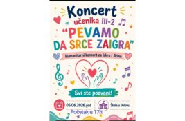Humanitarni koncert u Dolovu za prevremeno rođene bliznakinje
